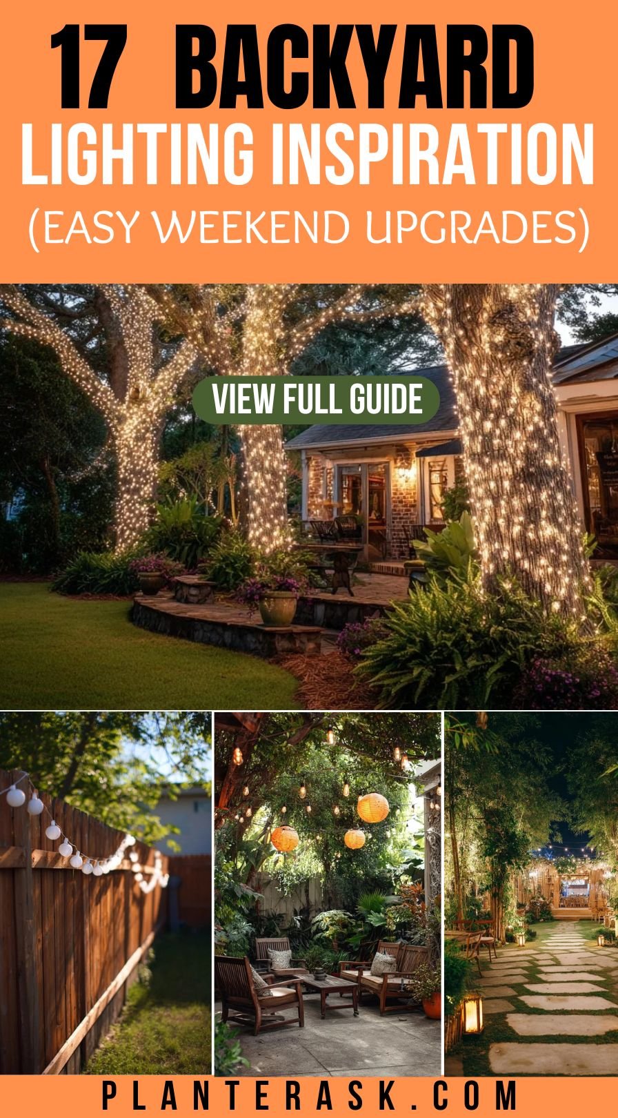17 Backyard Lighting Inspiration (For Evenings You’ll Never Want to End)

