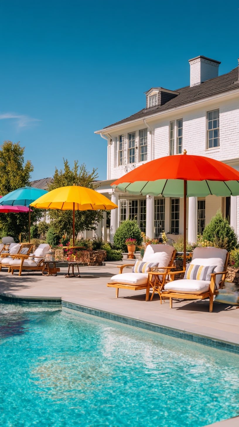 Brighten Poolside Shade