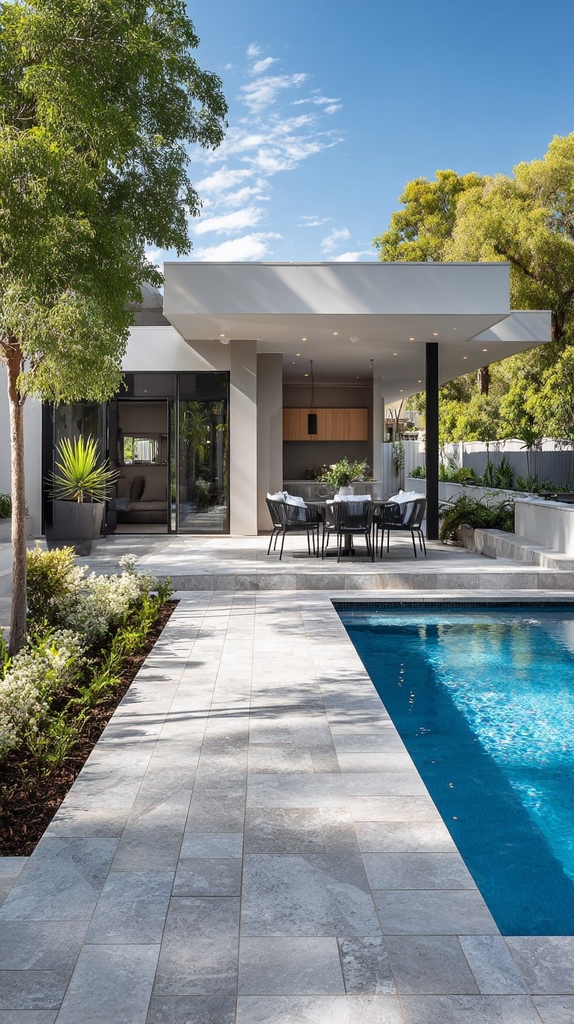 Covered Poolside Pavilion