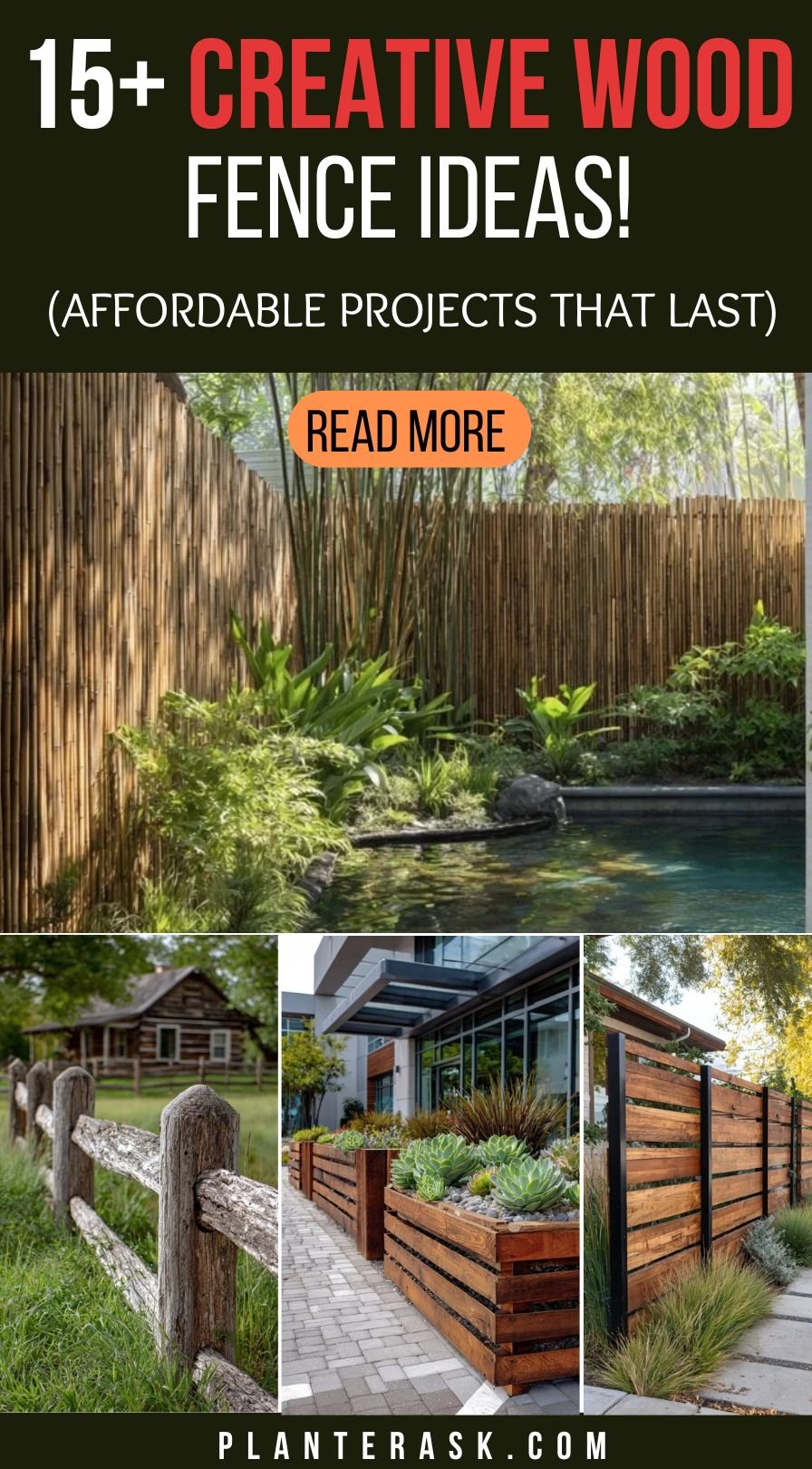 Wood Fence Ideas