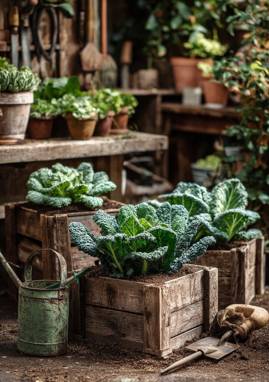 Vintage Garden Look
