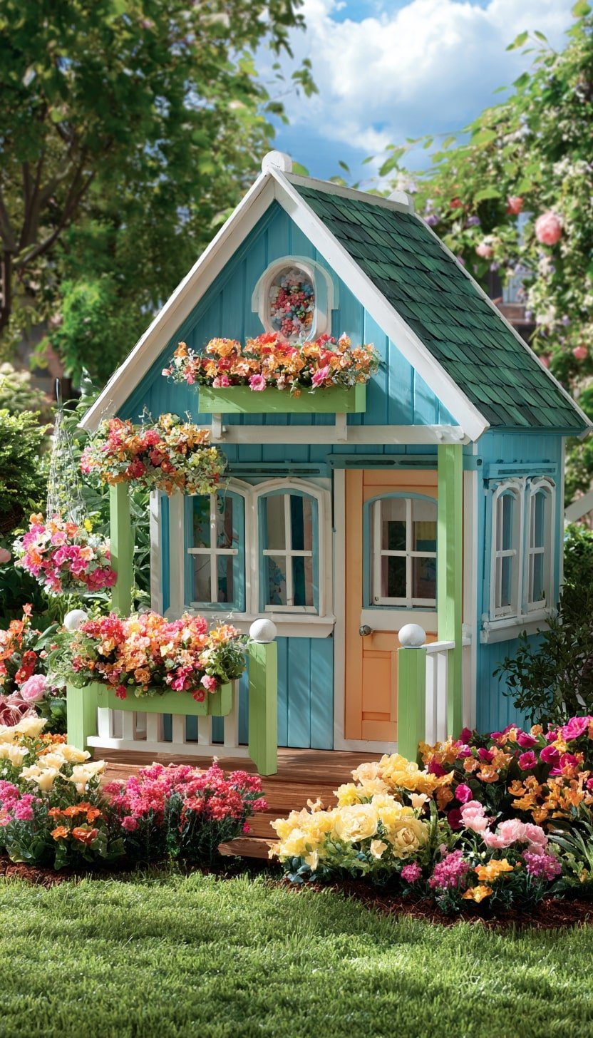 Flower Boxes for Vertical Garden