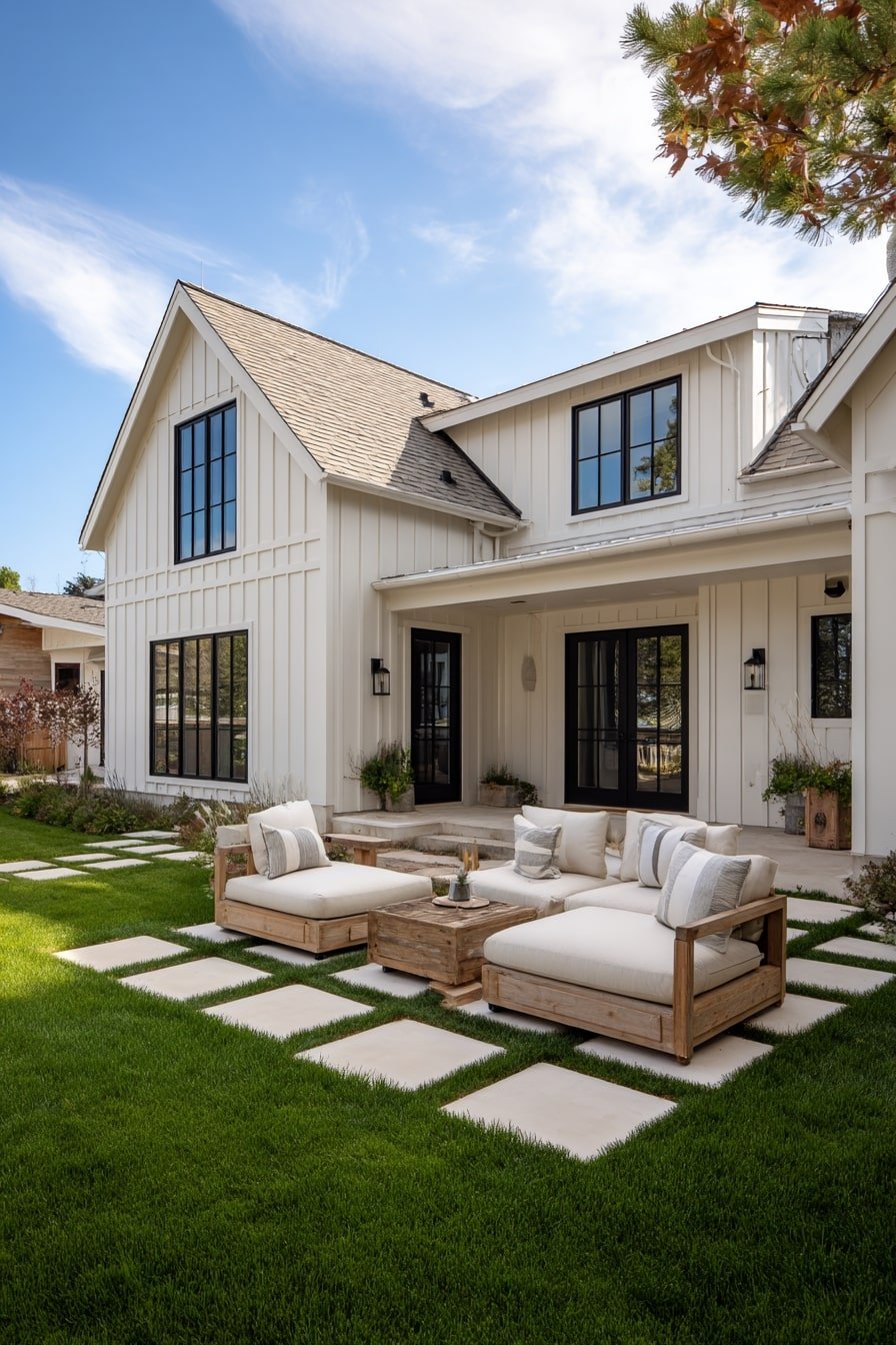  Blend Step Skirting with Stone Pavers for Seamless Flow