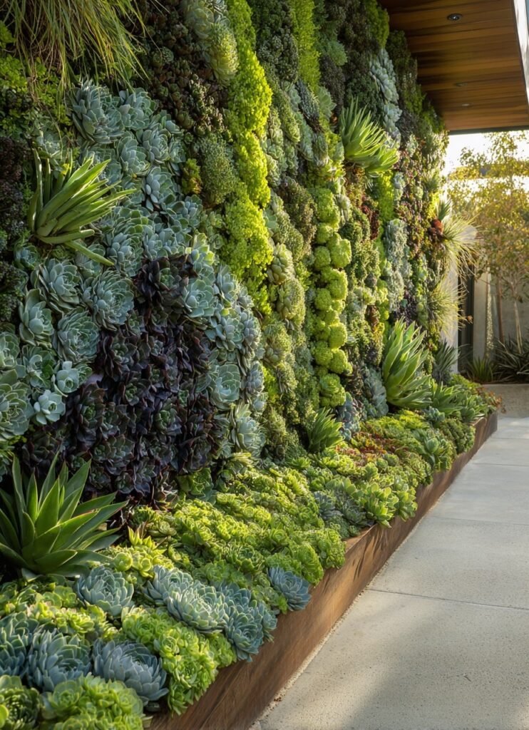Living Wall for Bold Green Privacy