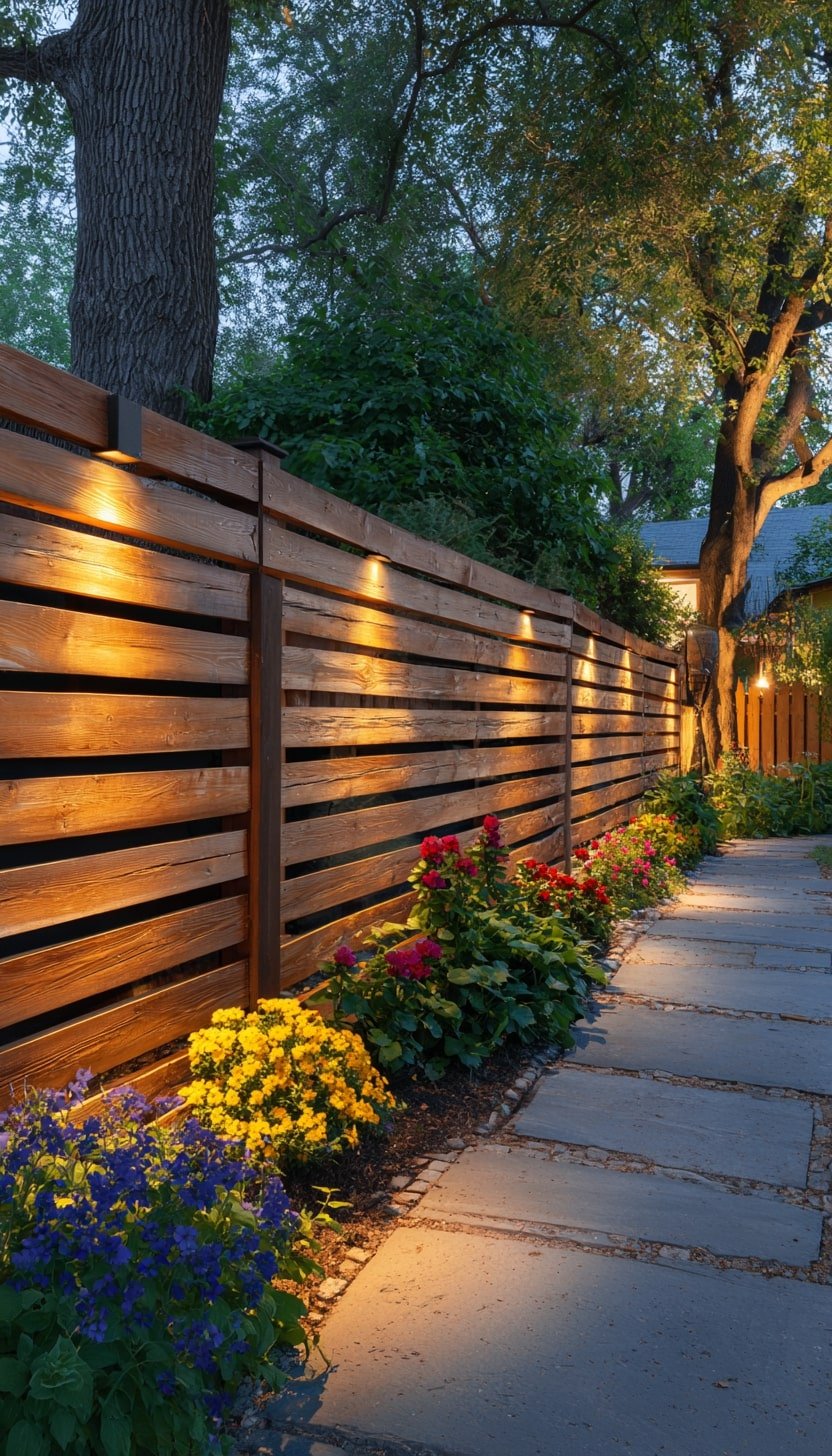 Warm LED Up lighting