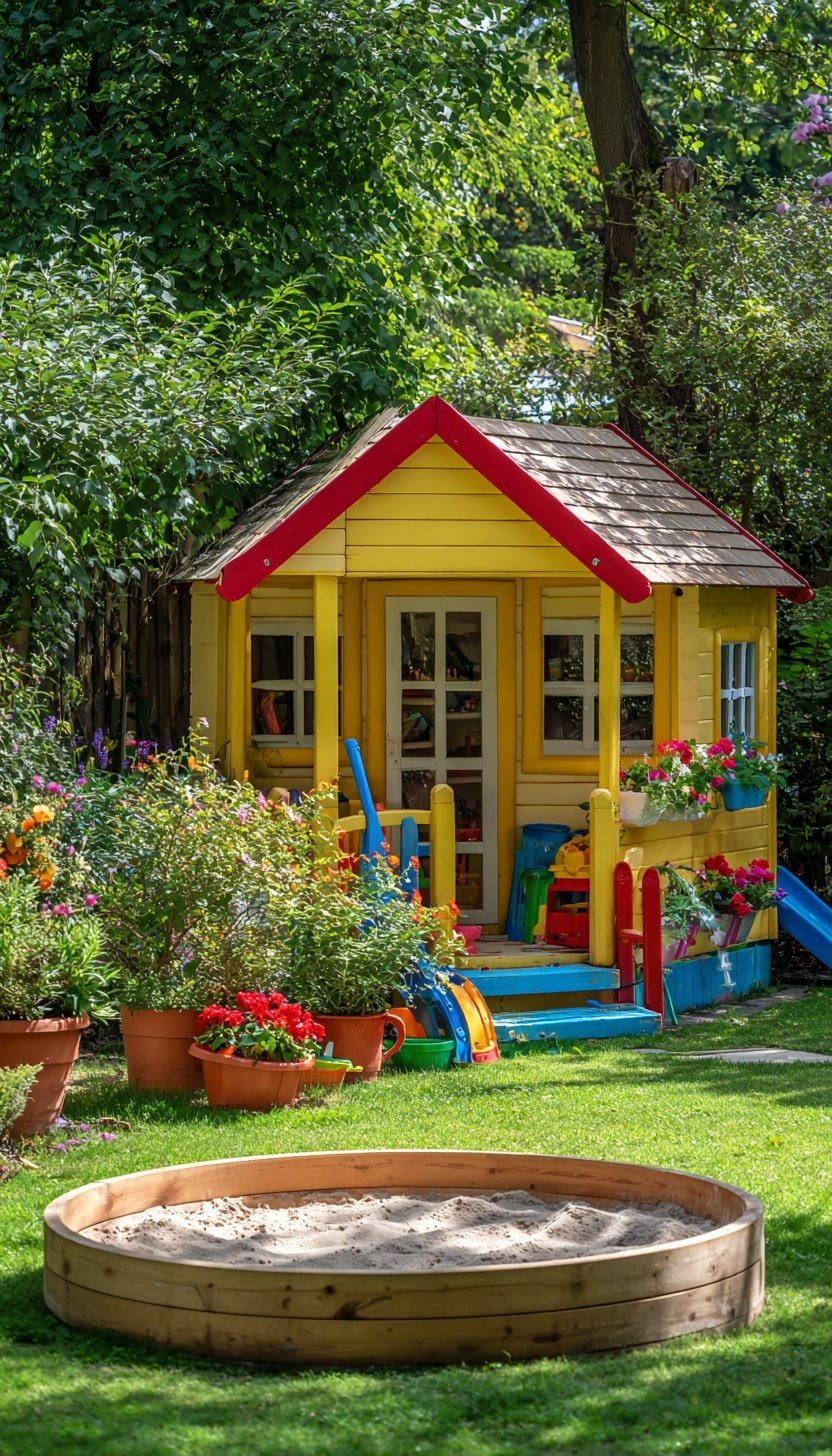 Primary Colors Across Rails and Trim