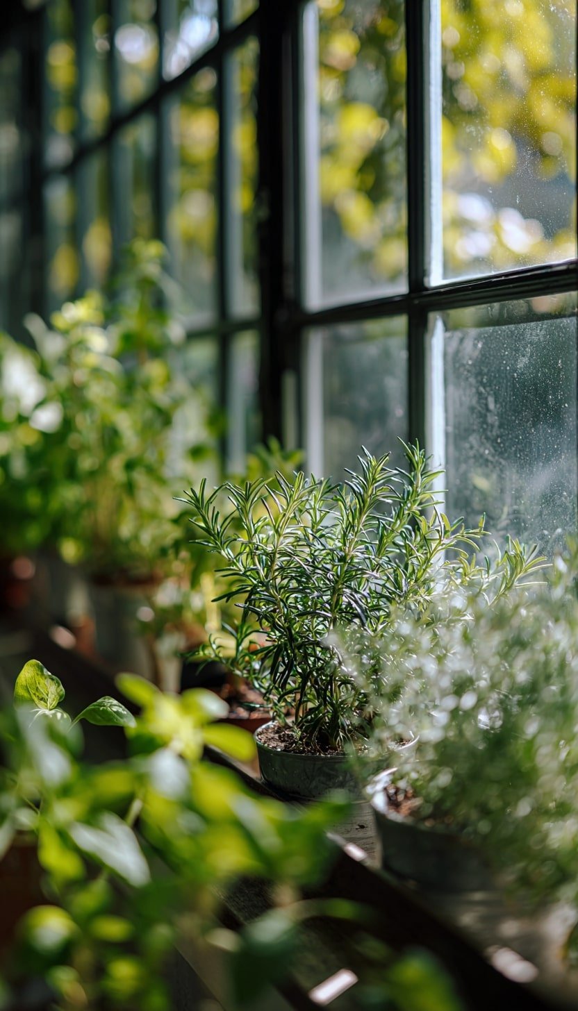 Sunny Sill with Herbs