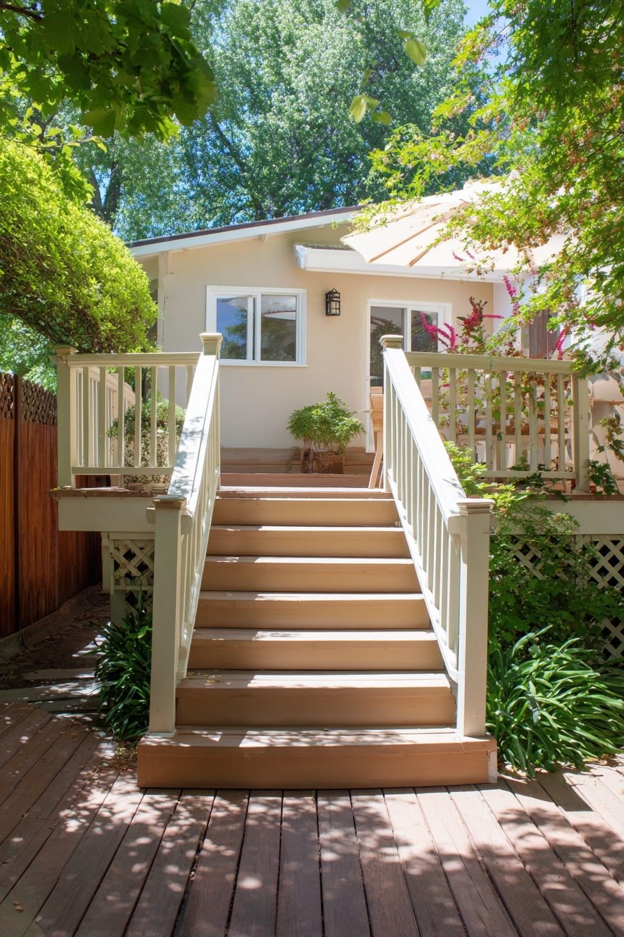 Use Lattice Skirting to Soften Elevated Decks