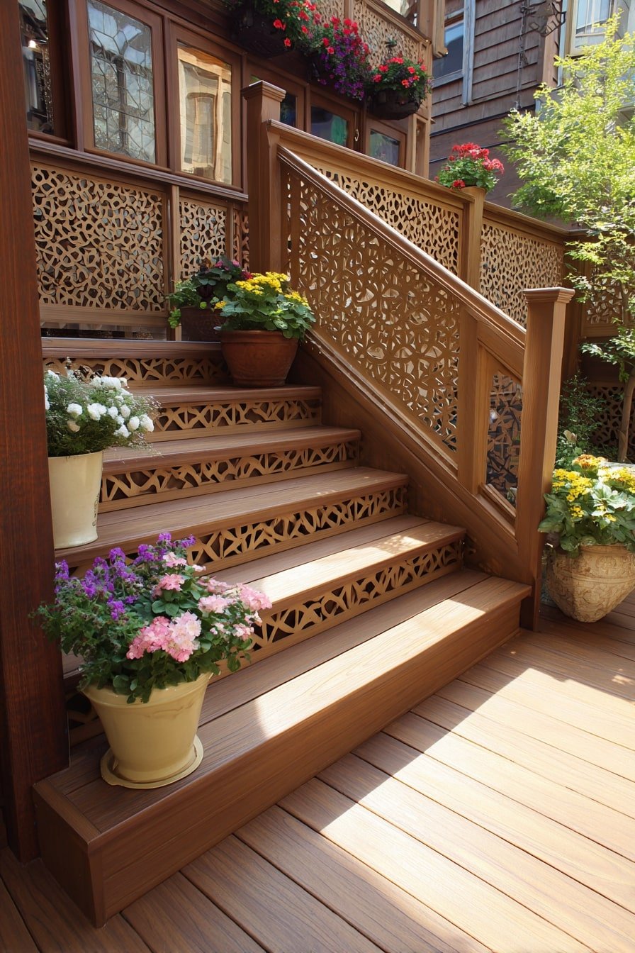 Use Decorative Lattice Panels for an Ornamental Finish