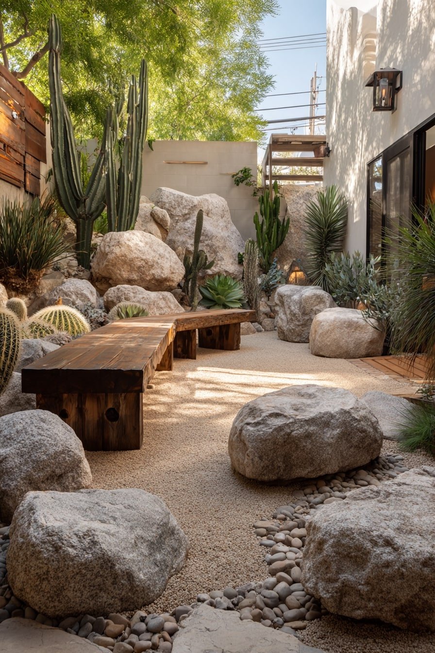  Arrange Boulder Groupings with Desert Plants for a Rugged Oasis