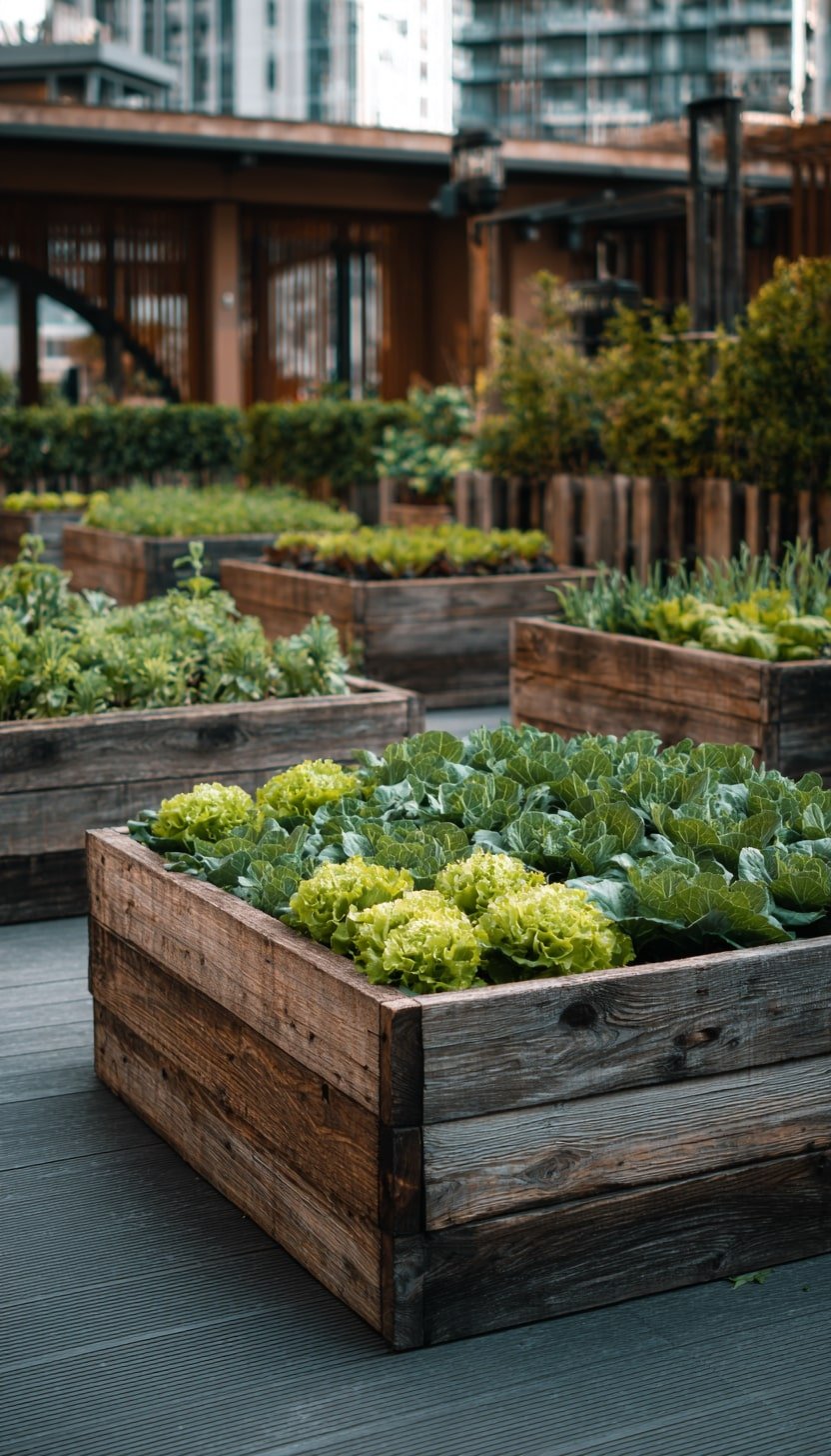 Chunky Cedar Raised Beds